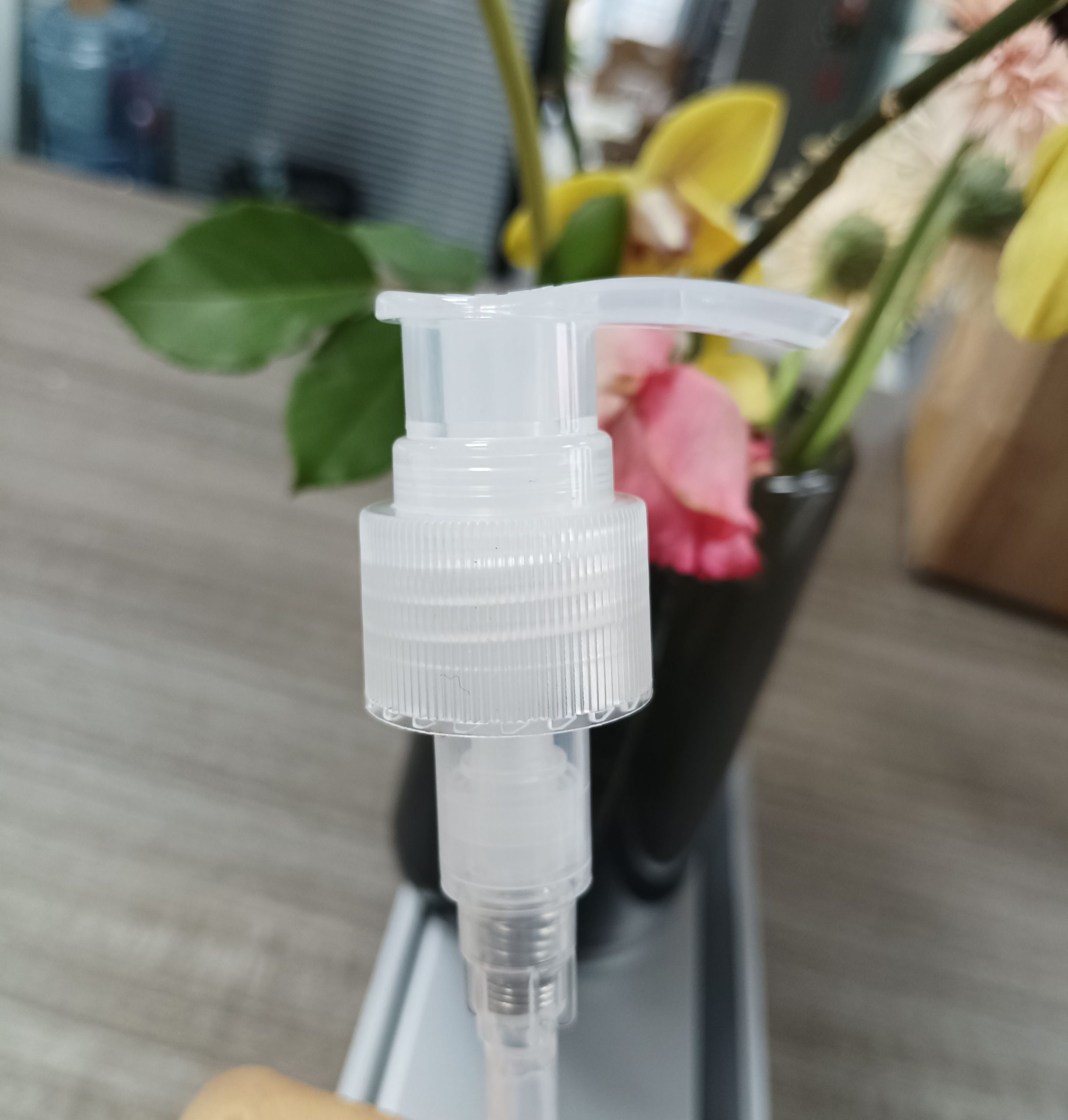 Push Type Screw Lotion Pump 24 410 28 410 Plastic PP Hand Washing Liquid Pump - Image 2