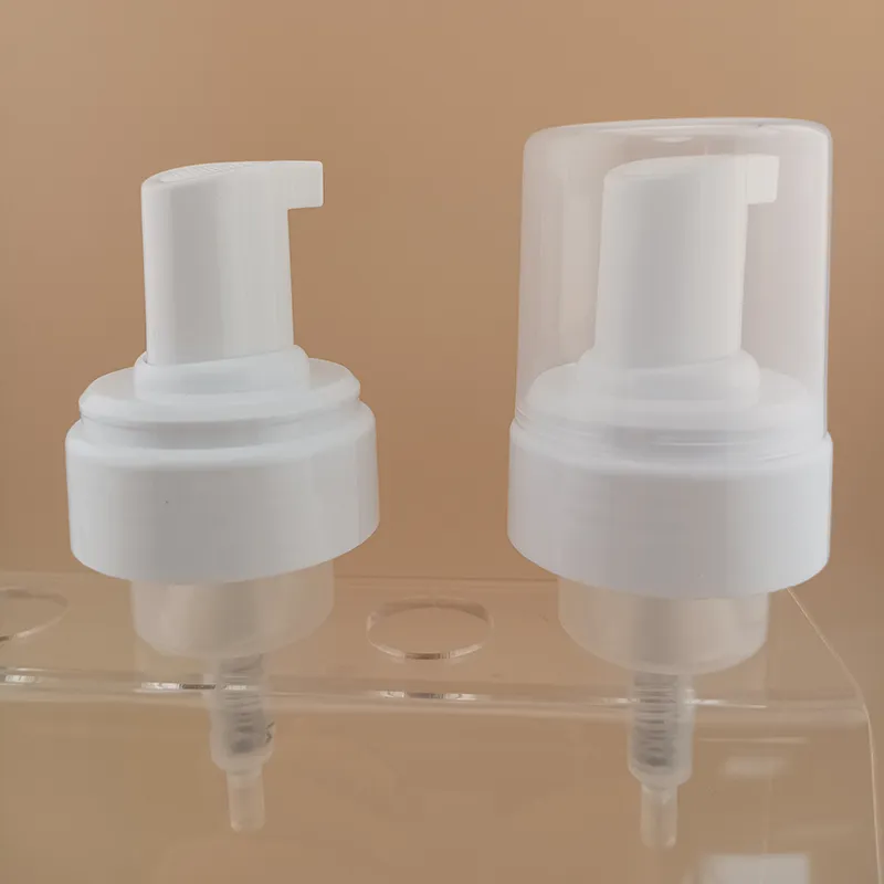 Factory Supply 42mm Plastic Foam Pump with Cover Cleansing Mousse Pump Foaming Pump Dispenser - Image 4