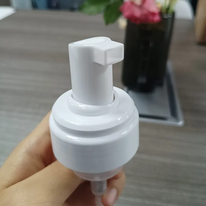 Factory Supply 42mm Plastic Foam Pump with Cover Cleansing Mousse Pump Foaming Pump Dispenser - Image 7