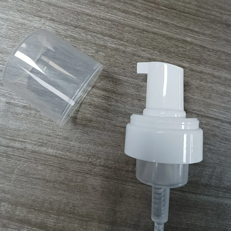 Factory Supply 42mm Plastic Foam Pump with Cover Cleansing Mousse Pump Foaming Pump Dispenser - Image 5