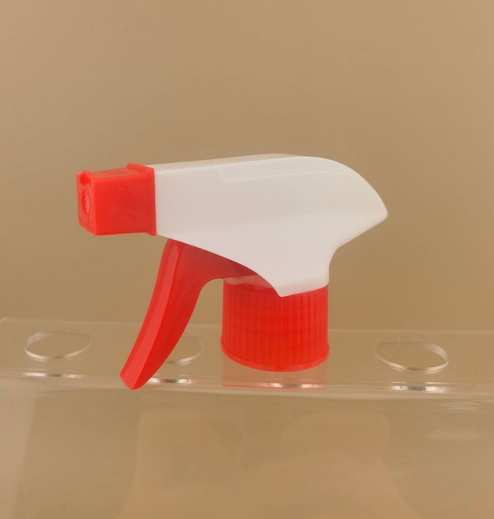 PP Plastic Red and White Trigger Pump Sprayer Chemical Solvent ...