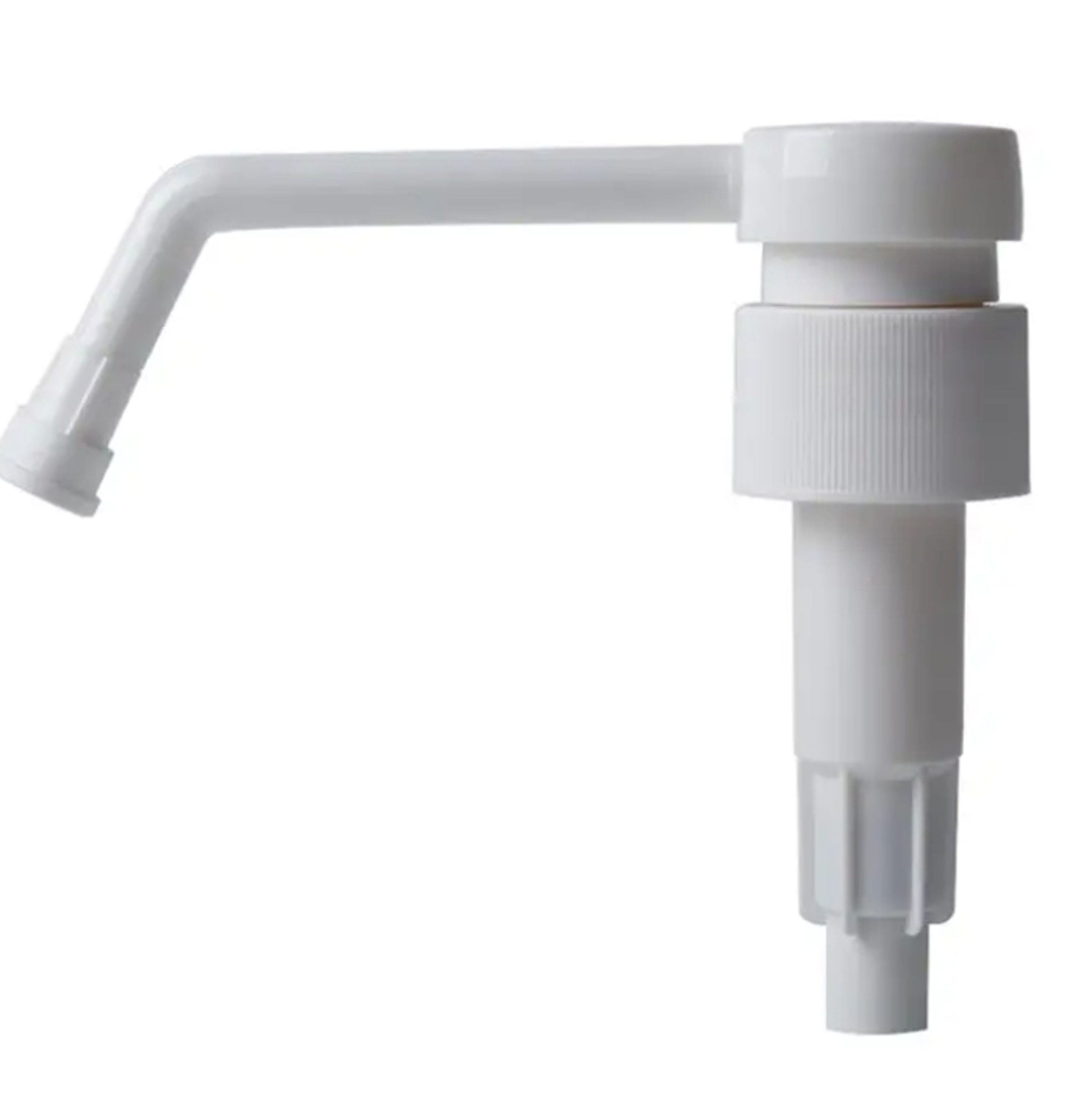 Nonspill White Lotion Dispenser Pump Leakproof With Long Nozzle - Image 4