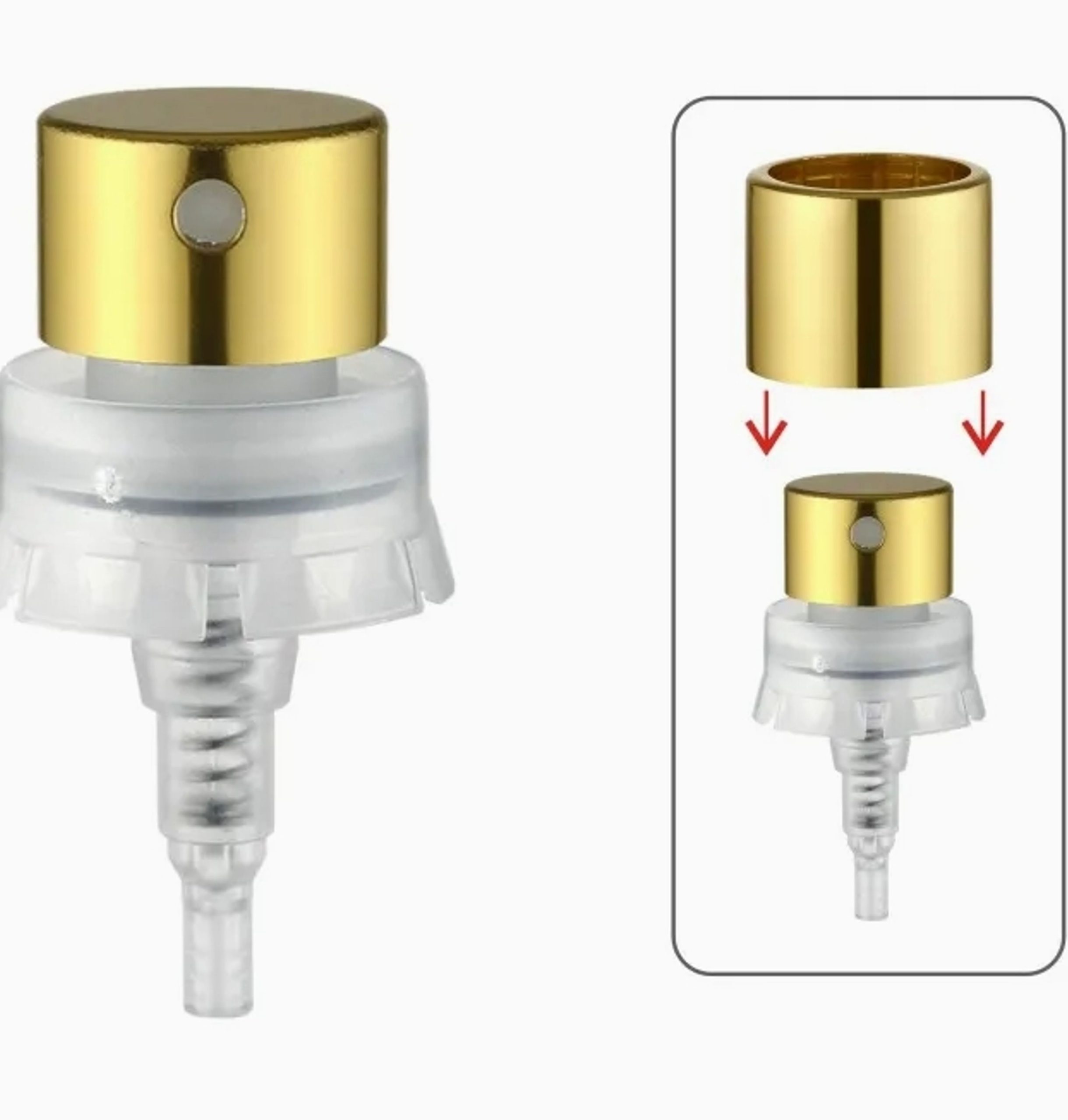 Perfume Pump Sprayer K404 Nonspill Multi Function 0.07CC K404 - Image 2