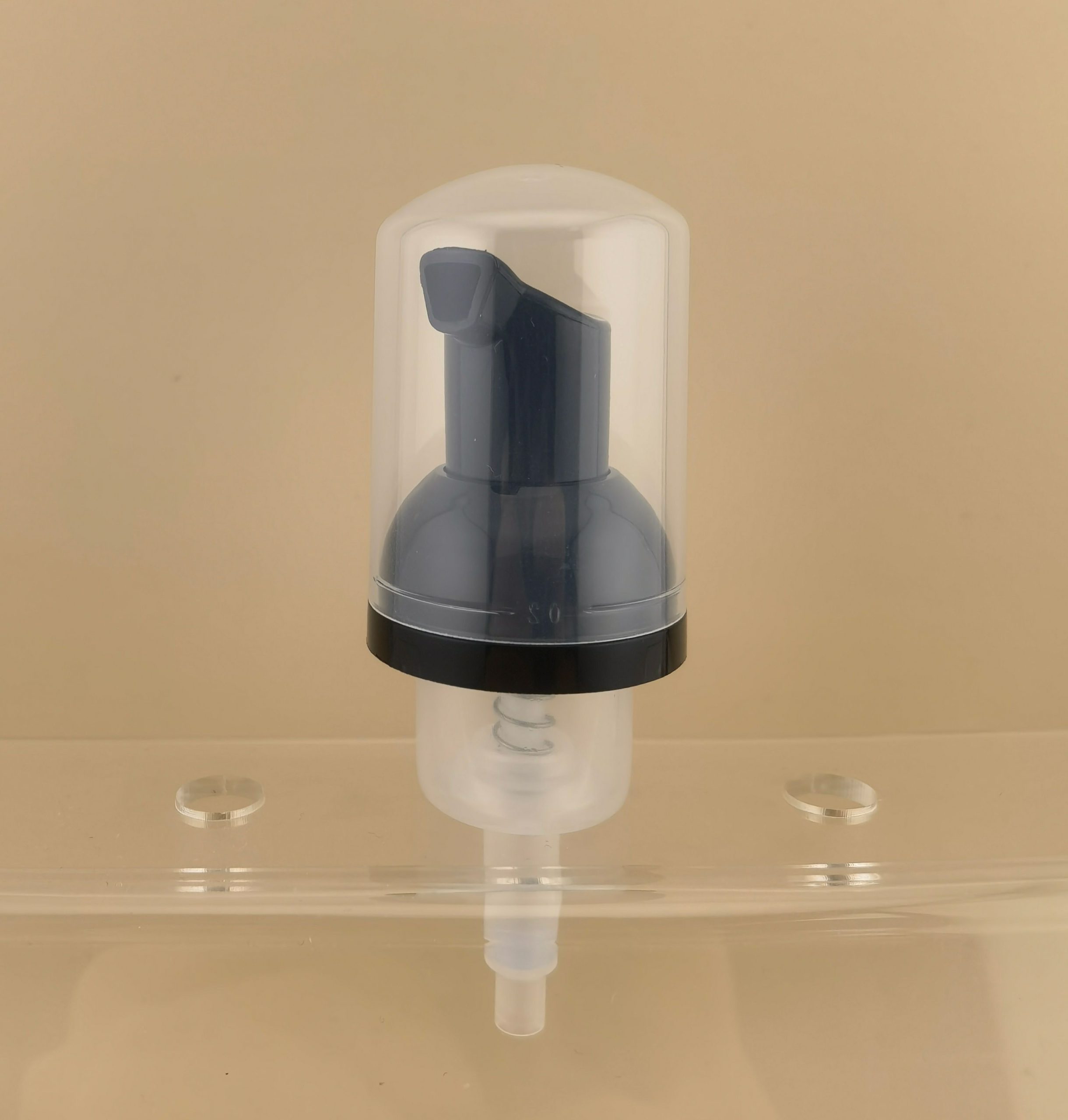 Black Foam Pump Customized For Optimal Performance In Cosmetic Bottles