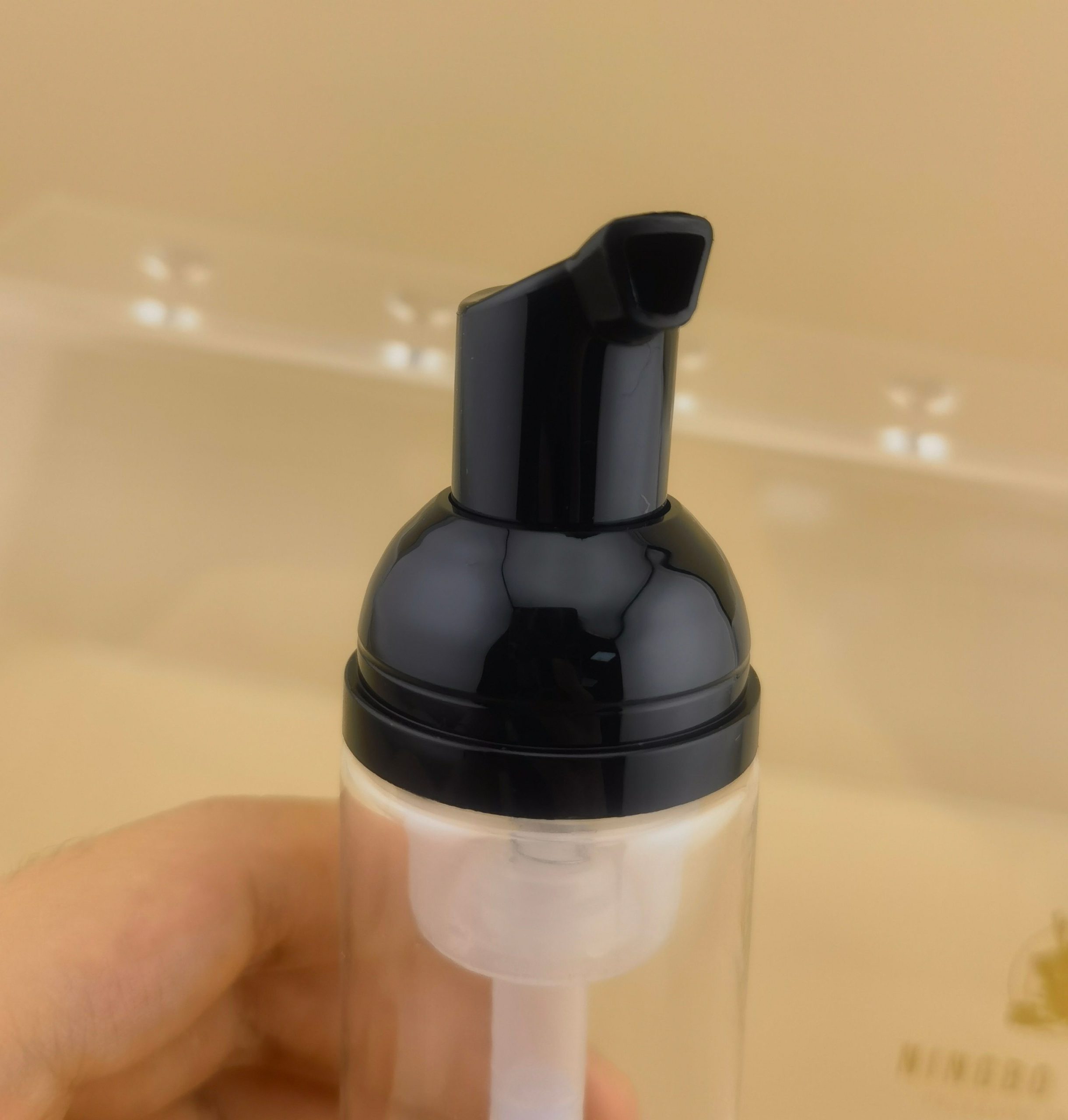 Black Foam Pump Customized For Optimal Performance In Cosmetic Bottles - Image 3
