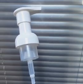 LDPE Liquid Foam Dispenser Pump Plastic Multifunctional Leakproof Blue Color - Image 4