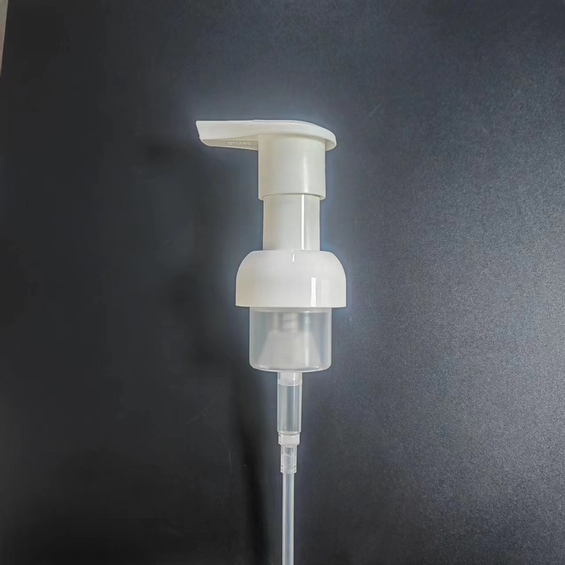 LDPE Liquid Foam Dispenser Pump Plastic Multifunctional Leakproof Blue Color - Image 3