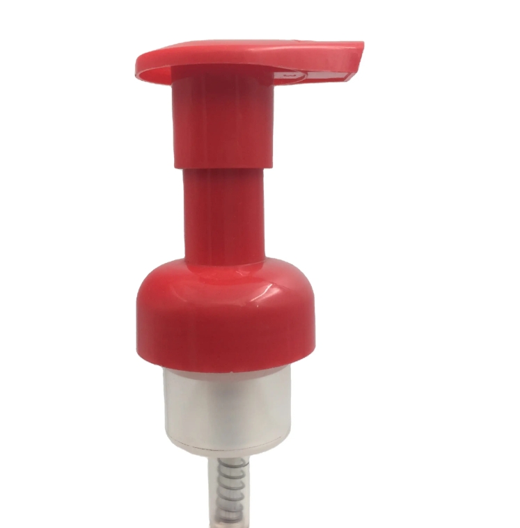 LDPE Liquid Foam Dispenser Pump Plastic Multifunctional Leakproof Blue Color - Image 5
