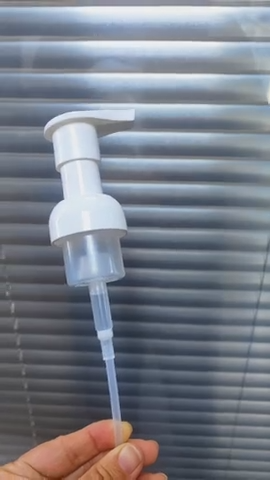 LDPE Liquid Foam Dispenser Pump Plastic Multifunctional Leakproof Blue Color - Image 2