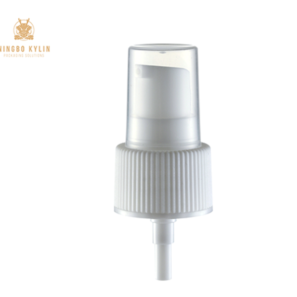 White Plastic Cream Lotion Pump K701-4 for Cosmetic Bottles