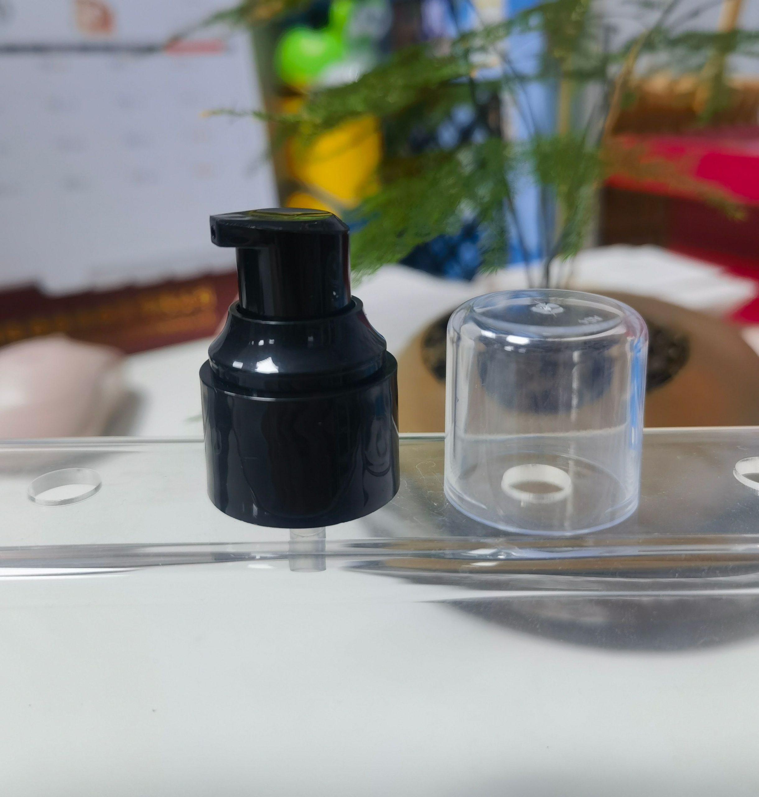 Multiscene K701-9 Cosmetic Treatment Pumps Alkali Resistant Practical Black Color - Image 2