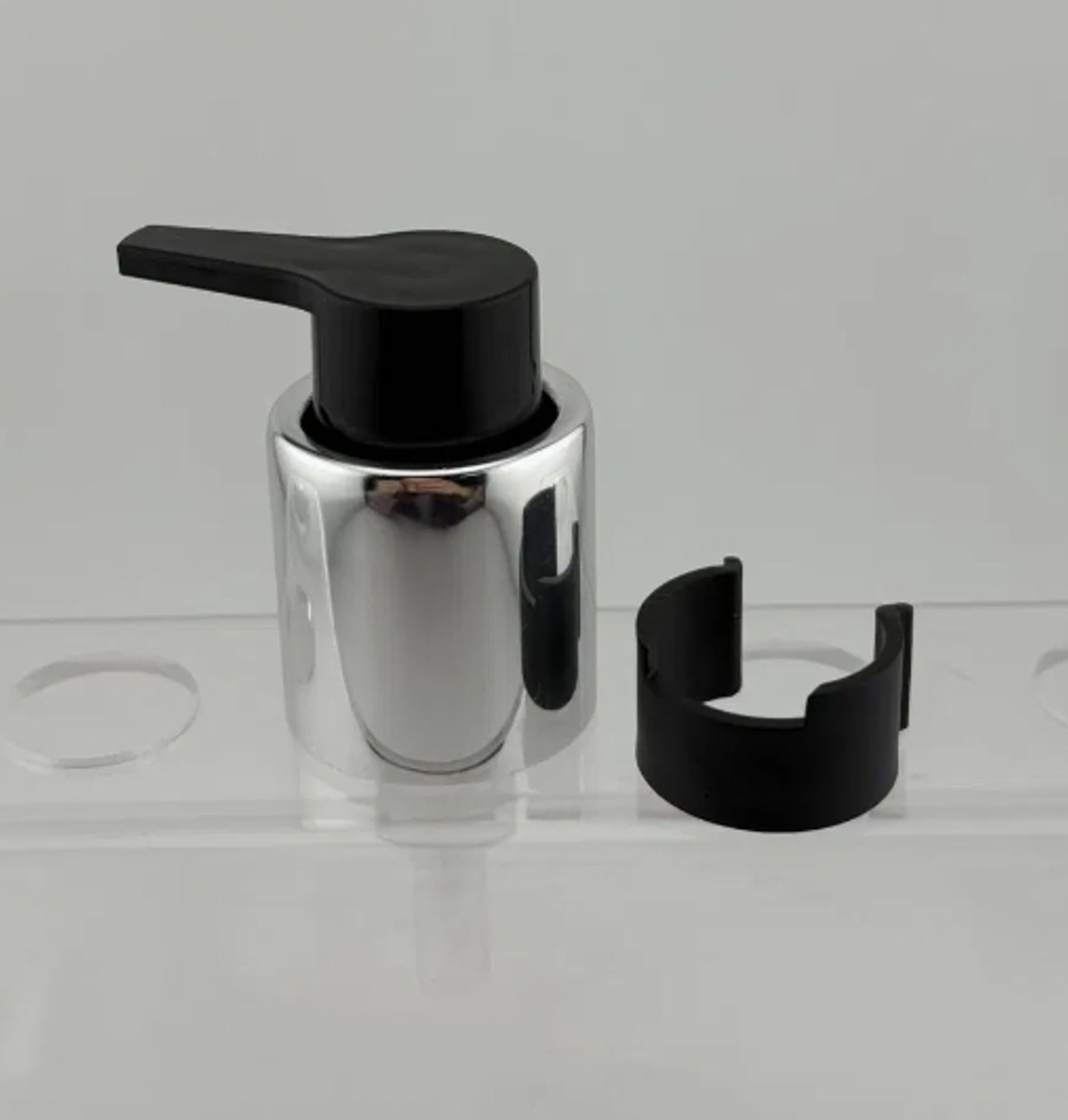 White Plastic PP Lotion Pump with Left-Right Lock K702-1 for Female Cosmetic Bottles - Image 5