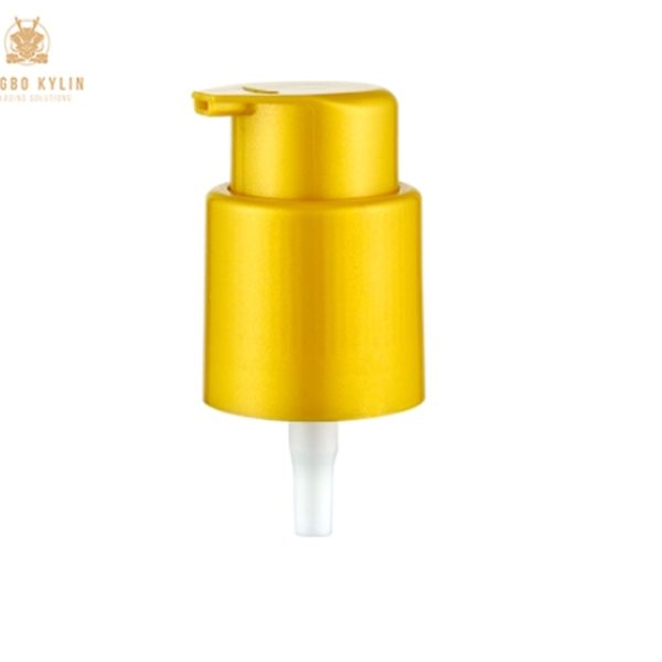 Aluminium Gold Cosmetic Treatment Pumps K702-8 Nonspill Multipurpose