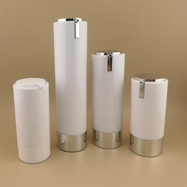 Dual Chamber Two in One Pump Dispenser Cosmetic Airless Bottle
