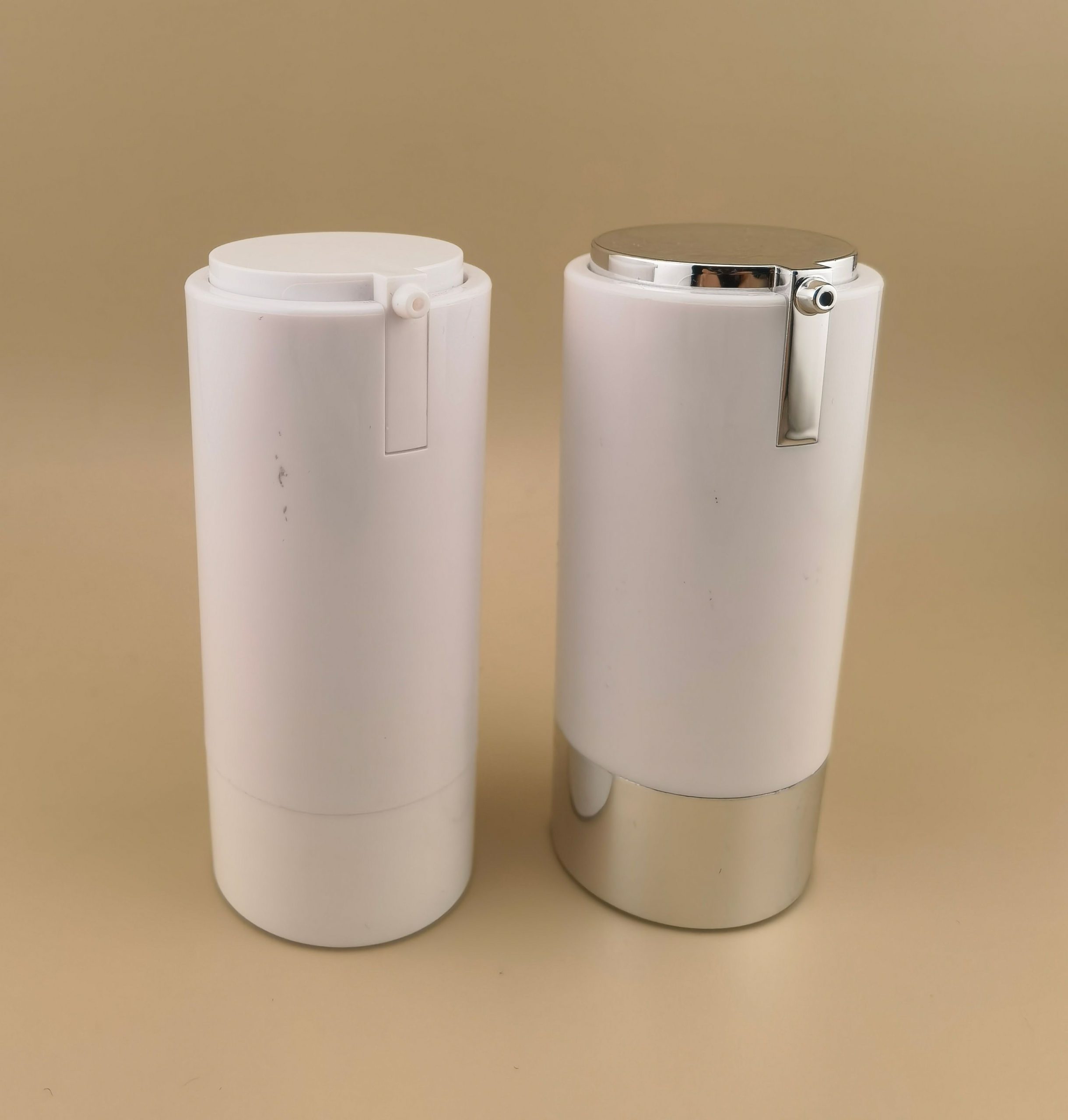 Dual Chamber Two in One Pump Dispenser Cosmetic Airless Bottle - Image 4