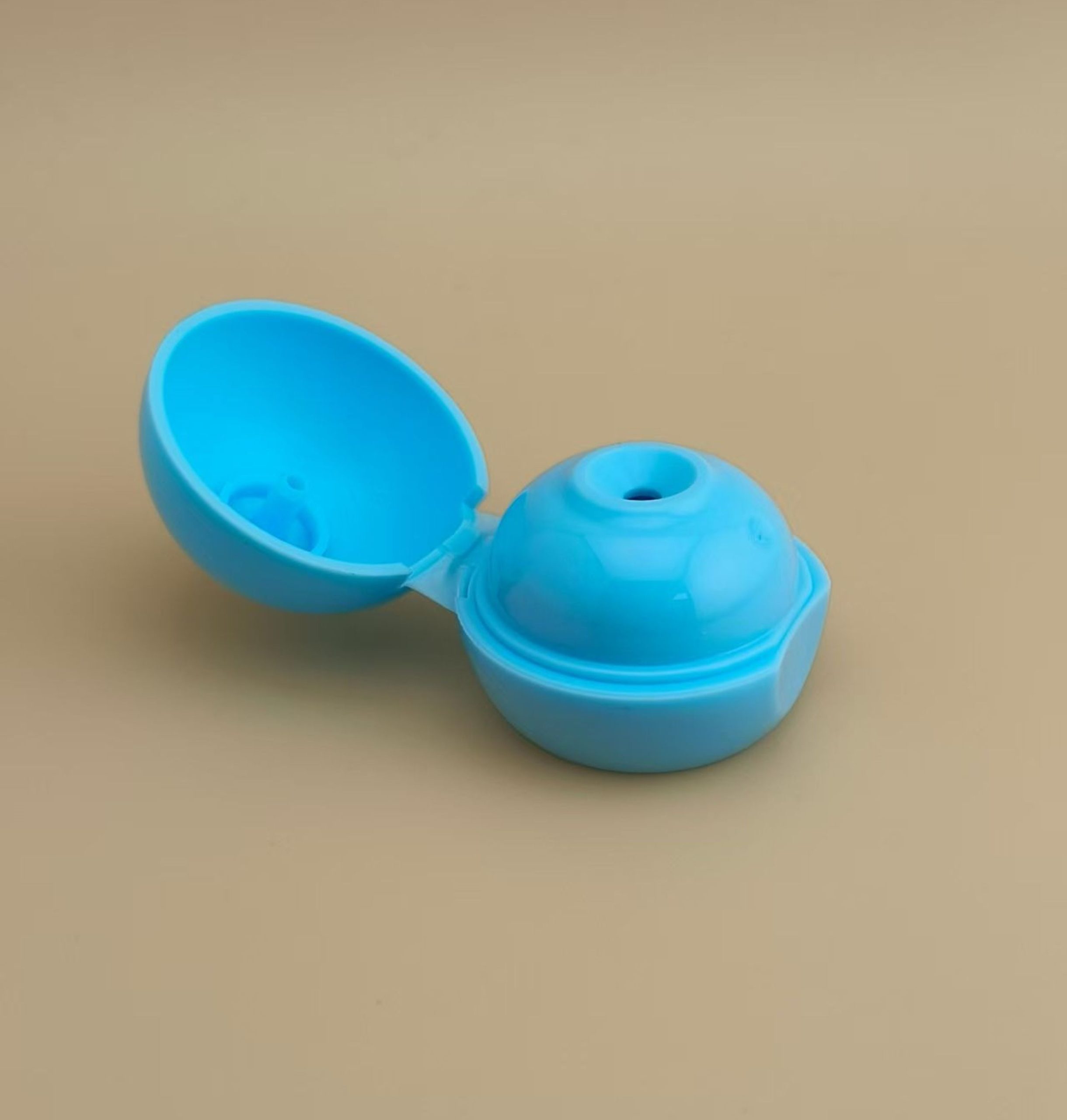 Cosmetic Packing 20mm 24mm Ball Shape Plastic Bottle Cap Yellow Flip Top Cap - Image 4
