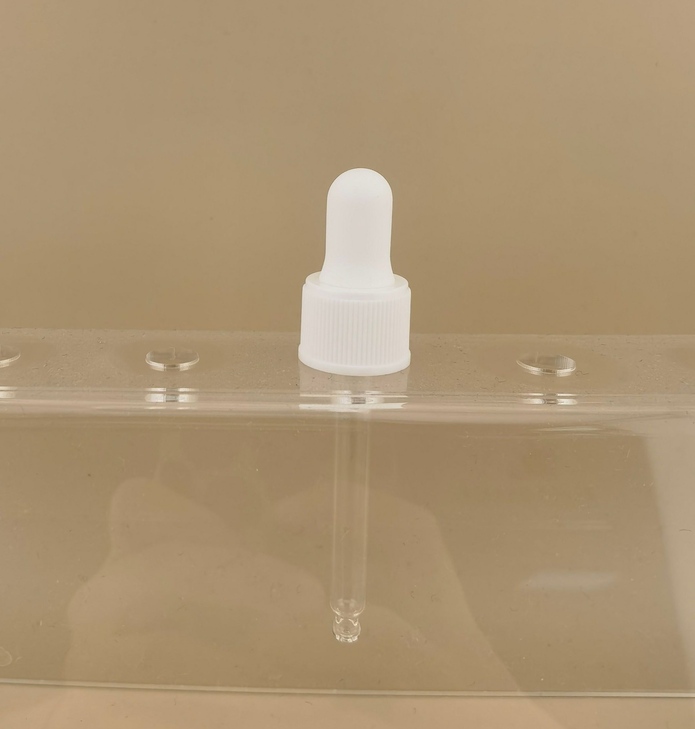 18mm 20mm Dropper Cap with Customized Rubber Plastic Teat Glass Dropper for Essential Oil Bottle - Image 2