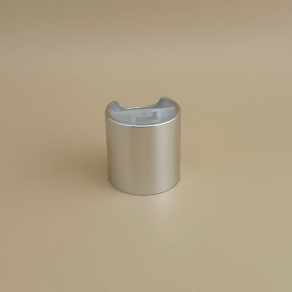 24/410 Silver Disc Top Cap 24/410 Aluminum Press Cap Metal Cap