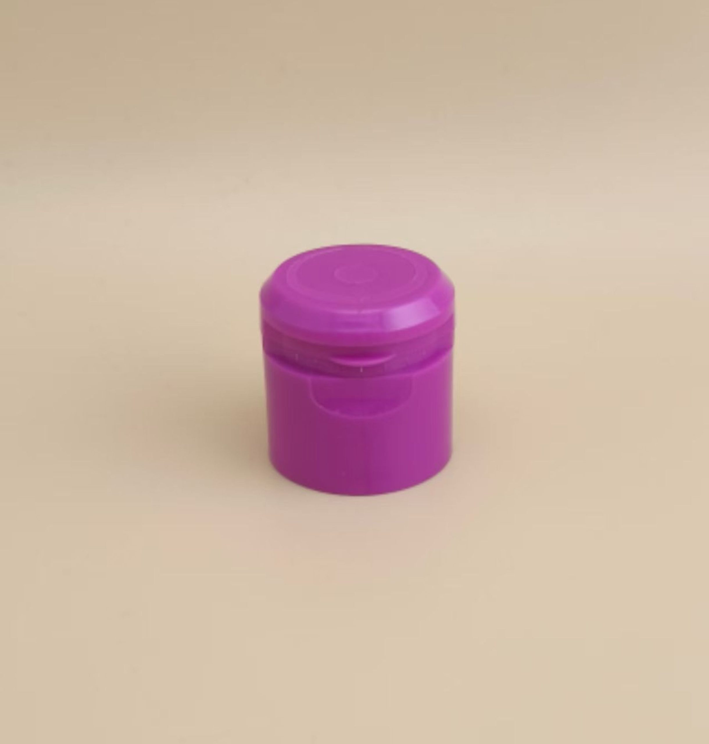 Tampervident Cosmetic Packing 20mm 24mm Plastic Bottle Cap Flip Top Cap