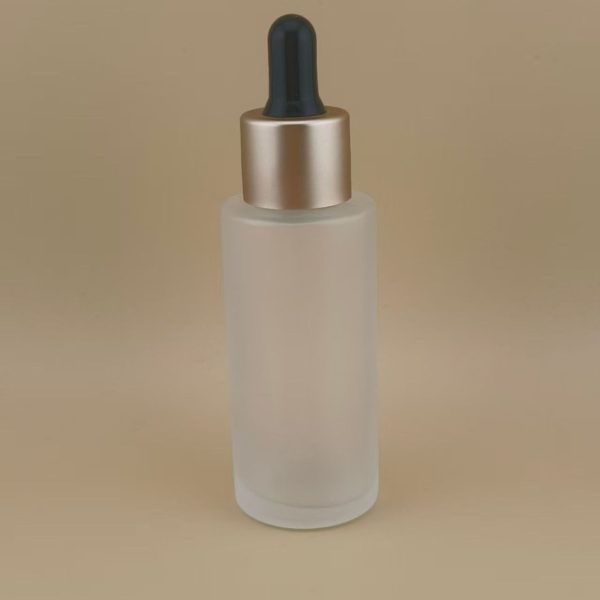 New Design Matte Clear Smooth Dropper Bottle for Lotion