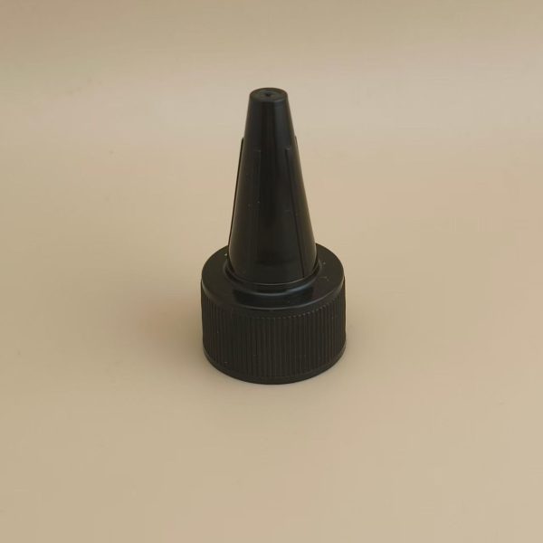 Plastic Black PP Closure Twist Top Cap 20/410 Nature Ideal for Inks, Paint, Liquids, Certain Adhesives