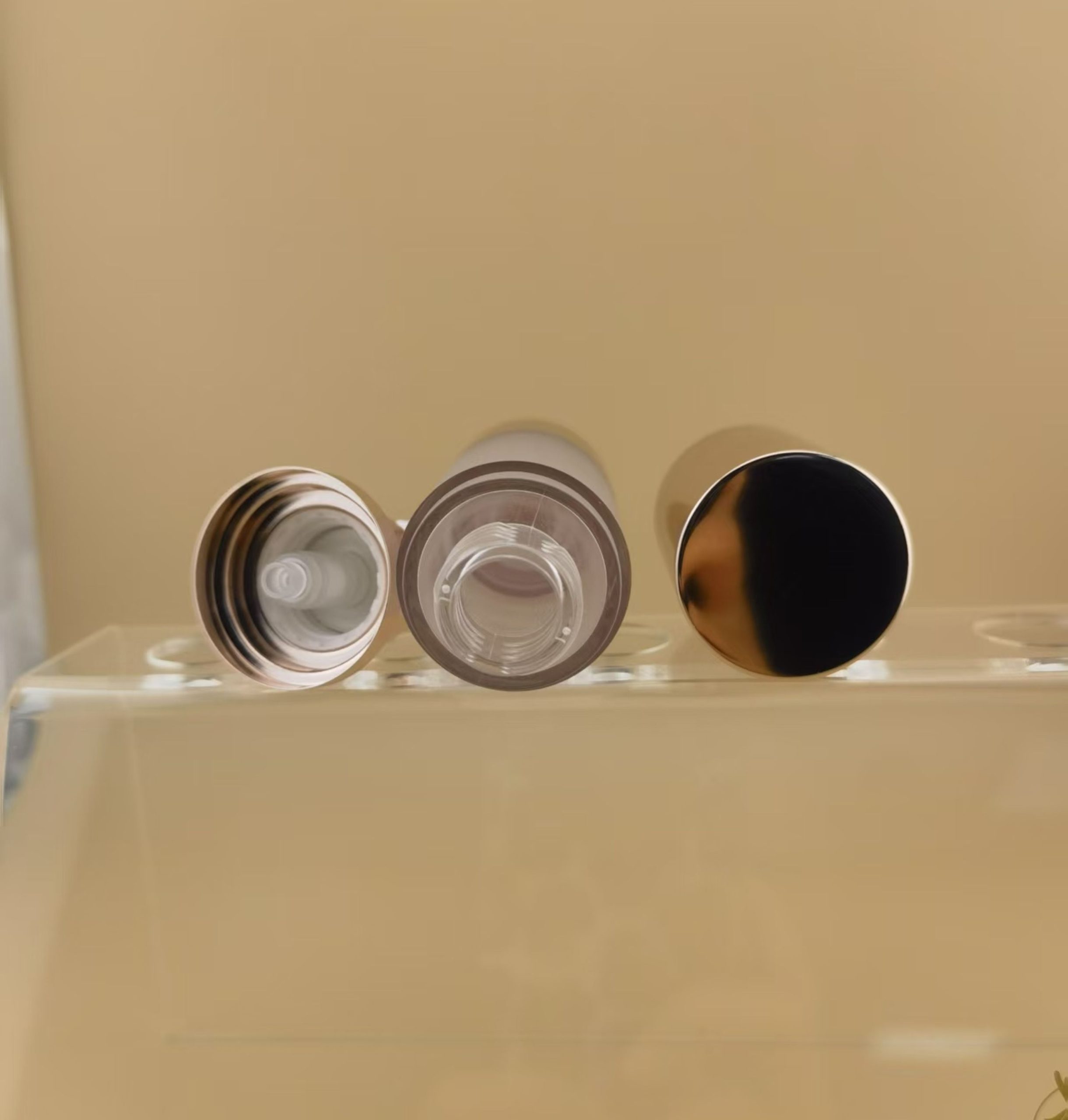 with Lid for Cosmetic Packaging Airless Cream Pump Bottle - Image 3