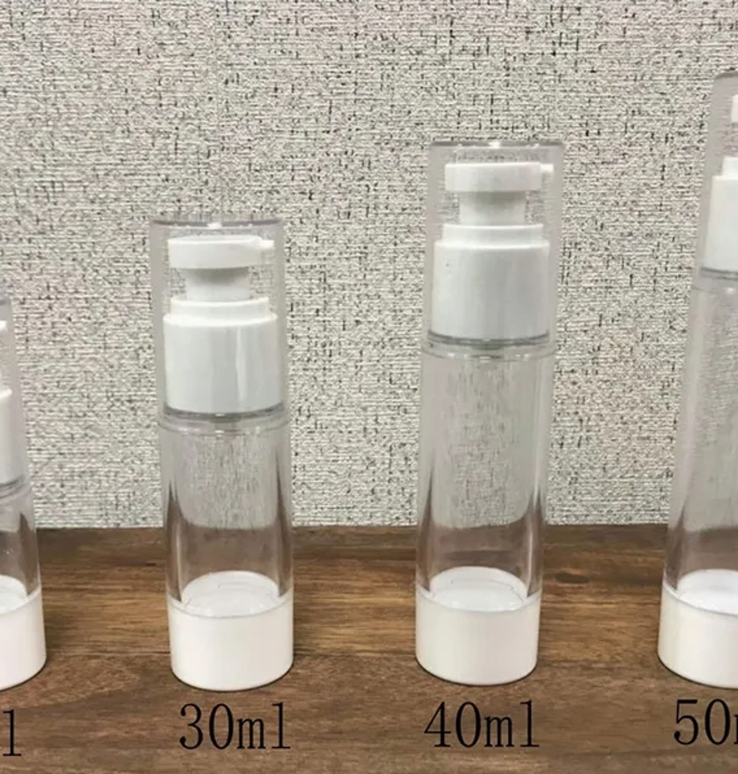15ml 30ml 40ml 50ml Cosmetic Airless Bottle Body Cream Airtight Airless Pump Bottle K1300-32 - Image 5