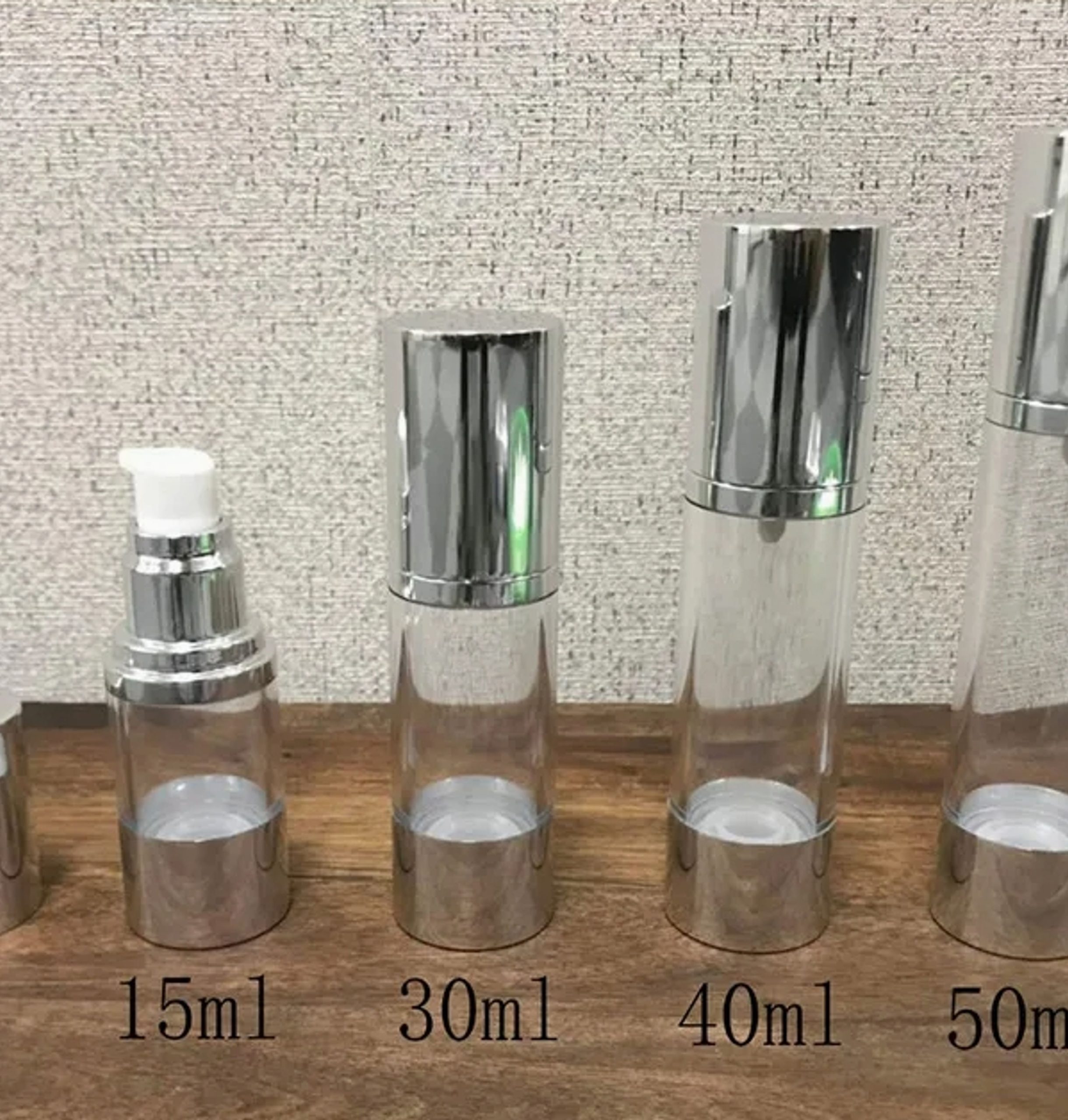 15ml 30ml 40ml 50ml Cosmetic Airless Bottle Body Cream Airtight Airless Pump Bottle K1300-32 - Image 4