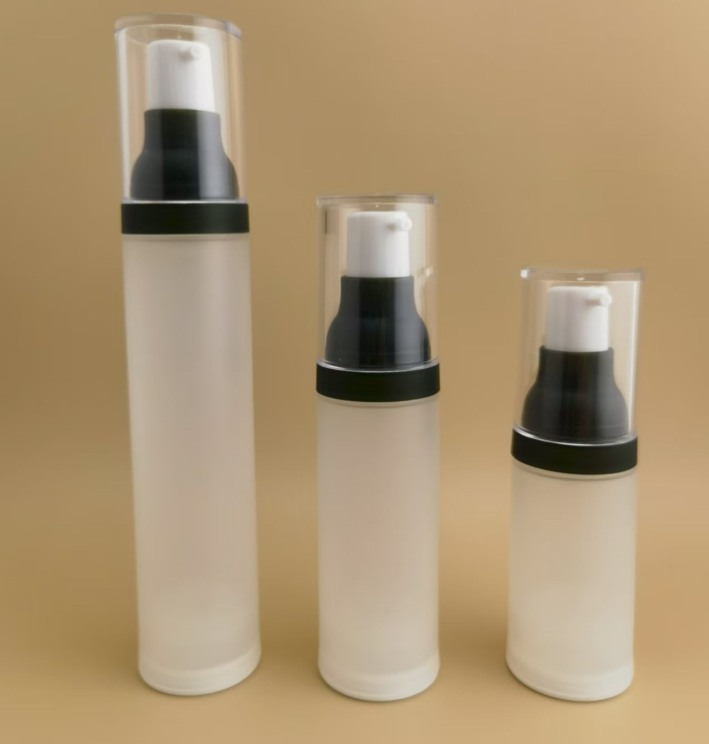Plastic Personal Care Industrial Use Airless Pump Bottle