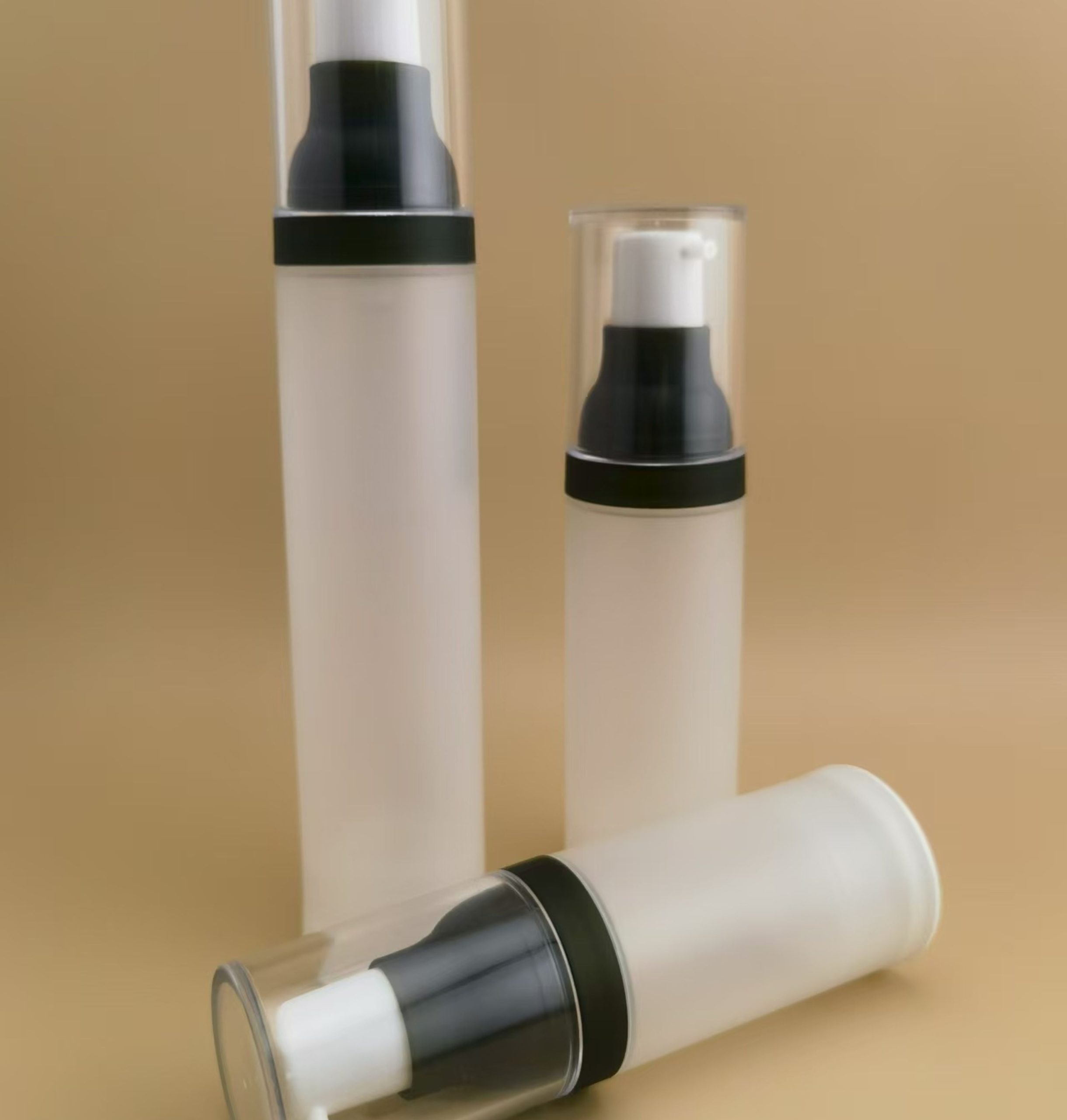 Plastic Personal Care Industrial Use Airless Pump Bottle - Image 2