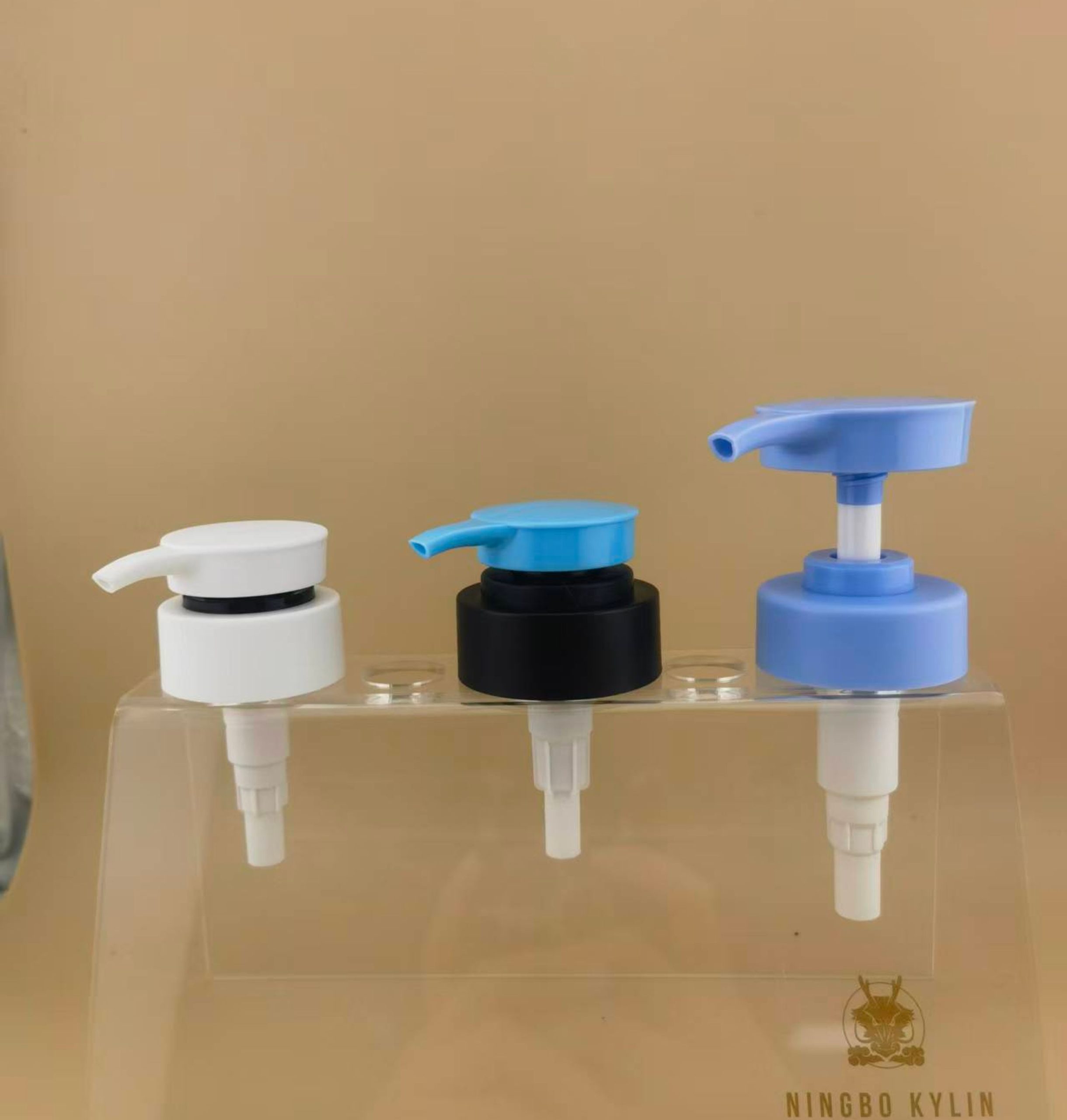 Plastic Sports Cap Silicone Valve Flip Top Leakproof Pantone Body for Cosmetic Packaging Shampoo Pump